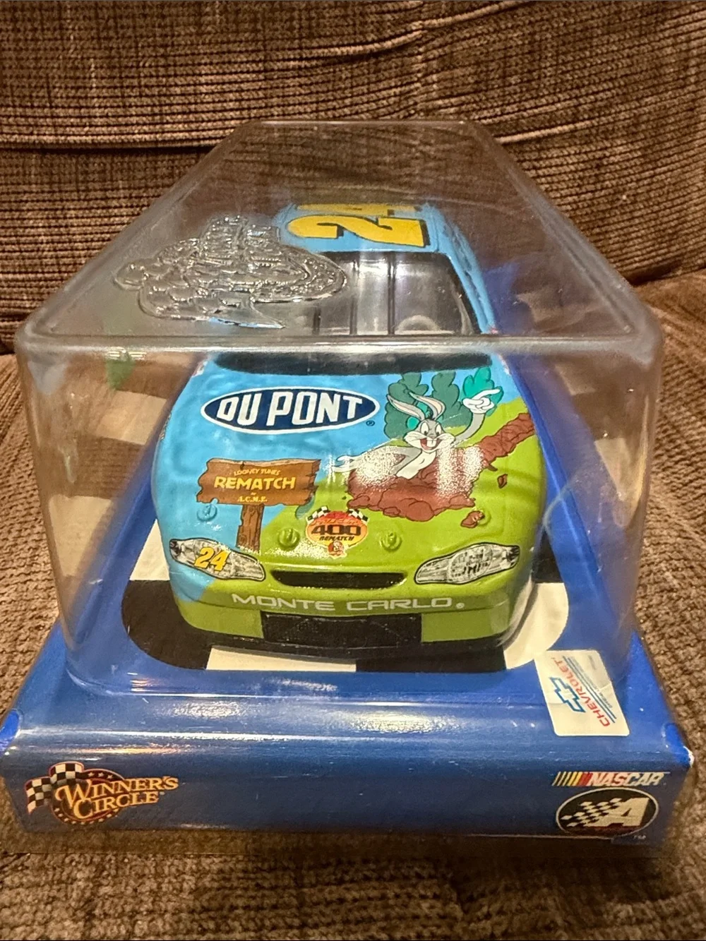 Jeff Gordon Looney Tunes Pepsi Die-Cast Race Car Toy with Number 24
